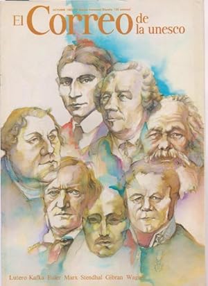 Imagen del vendedor de EL CORREO DE LA UNESCO. LUTERO, KAFKA, EULER, MARX, STENDHAL, GIBRAN, WAGNER a la venta por LIBRERIA TORMOS