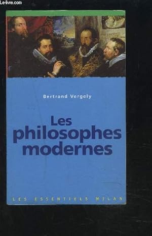 Imagen del vendedor de LES PHILOSOPHES MODERNES. a la venta por Le-Livre