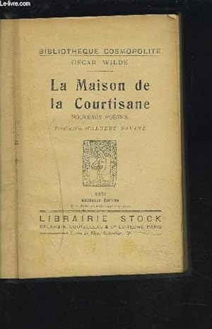 Seller image for LA MAISON DE LA COURTISANE - NOUVEAUX POEMES. for sale by Le-Livre