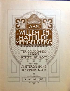 Mengelberg-cantate. Text van Charles Boissevain