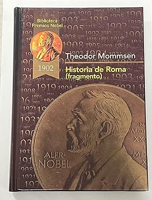 Imagen del vendedor de HISTORIA DE ROMA (fragmento). Biblioteca Premios Nobel a la venta por Librera Sagasta