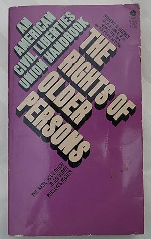 Imagen del vendedor de The Rights of Older Persons: The Basic ACLU Guide to an Older Person's Rights a la venta por Faith In Print