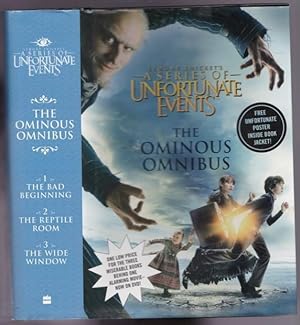 Seller image for The Ominous Omnibus: Includes "The Bad Beginning", "The Repitle Room", "The Wide Window" -books one, two and three (A book in the Lemony Snicket "A Series of Unfortunate Events Collections" series) -illustrated by Brett Helquist for sale by Nessa Books