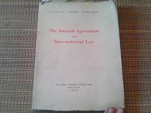 Seller image for The Bucareli Agreements and International Law. for sale by Librera "Franz Kafka" Mxico.