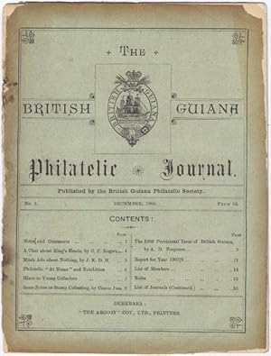 Seller image for The British Guiana Philatelic Journal., No. 5 for sale by Pennymead Books PBFA