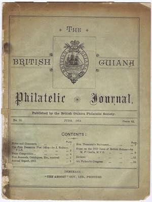 Seller image for The British Guiana Philatelic Journal., No. 12 for sale by Pennymead Books PBFA