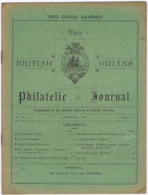 Seller image for The British Guiana Philatelic Journal., No. 19 for sale by Pennymead Books PBFA