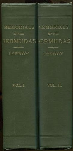 Imagen del vendedor de Memorials of the discovery and early settlement of the Bermudas or Somers Islands, 1515-1685. Compiled from the Colonial records and other original sources. a la venta por Pennymead Books PBFA