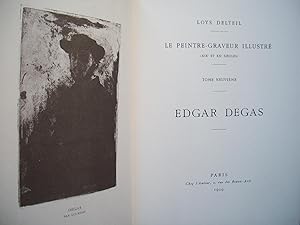 le peintre-graveur Illustré (XIX° et XX° siècles) - Edgar DEGAS