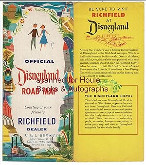 Official Disneyland Road Map