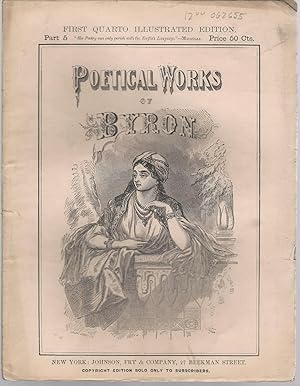 Seller image for Poetical Wotks of Byron: First Quarto Illustrated Editioj, Part 5 for sale by Dorley House Books, Inc.