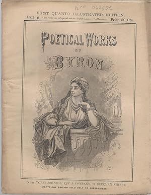 Immagine del venditore per Poetical Wotks of Byron: First Quarto Illustrated Editioj, Part 6 venduto da Dorley House Books, Inc.