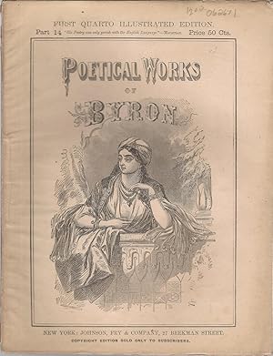 Image du vendeur pour Poetical Wotks of Byron: First Quarto Illustrated Editioj, Part 14 mis en vente par Dorley House Books, Inc.