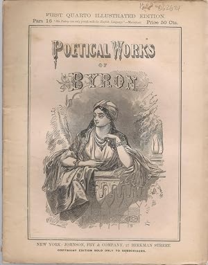 Imagen del vendedor de Poetical Wotks of Byron: First Quarto Illustrated Editioj, Part 16 a la venta por Dorley House Books, Inc.