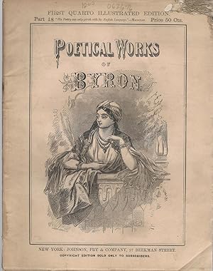 Imagen del vendedor de Poetical Wotks of Byron: First Quarto Illustrated Editioj, Part 18 a la venta por Dorley House Books, Inc.