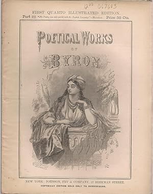 Seller image for Poetical Wotks of Byron: First Quarto Illustrated Editioj, Part 22 for sale by Dorley House Books, Inc.