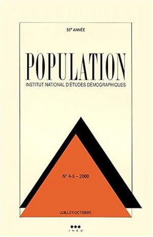 Seller image for Population N 4-5 Juillet-Octobre 2000 for sale by JLG_livres anciens et modernes