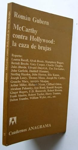 mcCarthy Contra Hollywood: La Caza De Brujas