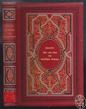 Bild des Verkufers fr Fr und ber die deutschen Frauen. Neue hypochondrische Plaudereien. zum Verkauf von Antiquariat Burgverlag