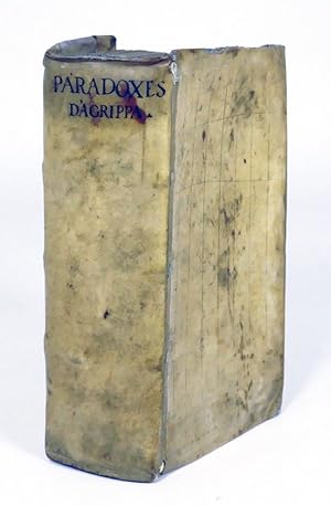 Bild des Verkufers fr Paradoxe sur l`incertitude, vanit & abus des sciences. Traduite en Franois, du latin de Henry Corneille Agr. zum Verkauf von Antiquariat Burgverlag