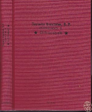 Bild des Verkufers fr Die Bibliothek der Deutschen Sozialisten Cleveland / Ohio. Kommentierter Katalog des historischen Buchbestandes. Mit einem Essay von Marcel Atze. Ein Rckblick aus dem Jahr 2001 - eine wiederentdeckte Arbeiterbibliothek in ihrem zeitgenssischen Kontext. zum Verkauf von Antiquariat Burgverlag