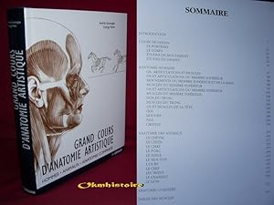 Image du vendeur pour Grand Cours d'Anatomie Artistique . Homme, animaux , anatomie compare mis en vente par Okmhistoire