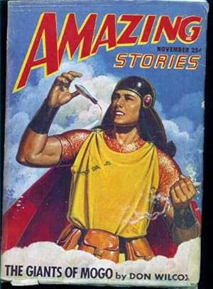 Bild des Verkufers fr Amazing Stories 1947 Vol. 21 # 11 November zum Verkauf von John McCormick