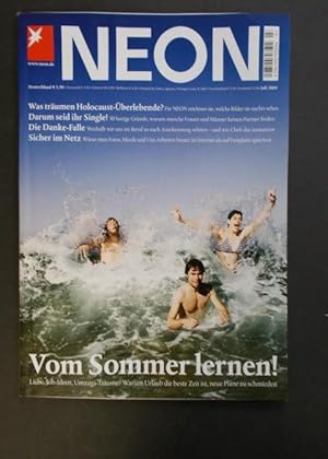 neon Magazin Heft Juli 2009 - Vom Sommer lernen!