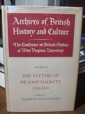 Imagen del vendedor de The Letters of Sir John Hackett, 1526-1534 a la venta por Atlantic Bookshop