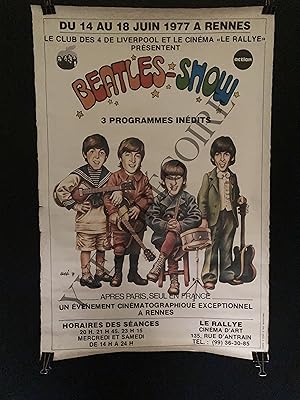 AFFICHE BEATLES-SHOW PAR SOLE