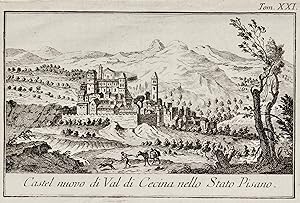 La Cecina del senatore Marchese Carlo Ginori nel Gran Ducato di Toscana.