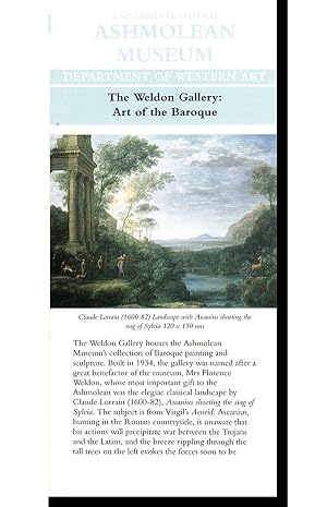 Seller image for The Weldon Gallery: Art of the Baroque (Gallery Guide) for sale by Diatrope Books