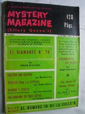 MYSTERY MAGAZINE (Ellery Queen's) Octubre 1963, nº 5