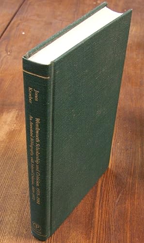 Seller image for Wordsworth Scholarship and Criticism, 1973-1984. An Annotated Bibliography with Selected Criticism, 1809-1972 for sale by Defunct Books