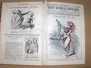 PETIT JOURNAL POUR RIRE (mit DAUMIER *). Journal amusant, des Modes Parisiennes et de la Toilette...