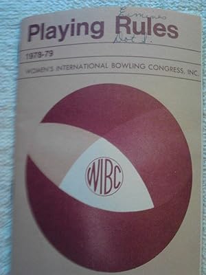 Playing Rules 1978-79 [Periodical]