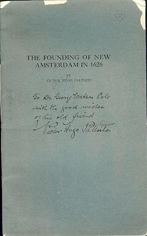 THE FOUNDING OF NEW AMSTERDAM IN 1626