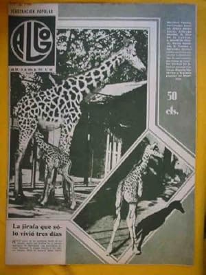 ALGO. Ilustración Popular. Nº 309 julio 1935