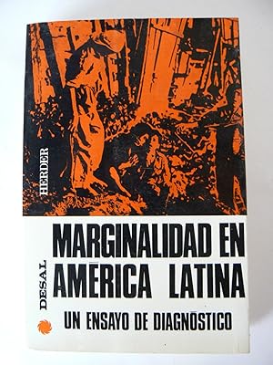 Marginalidad en América Latina : un ensayo de diagnóstico