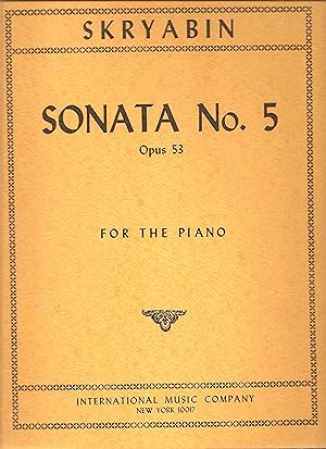 Seller image for Sonata No. 5 Opus 53 for sale by Snow Crane Media