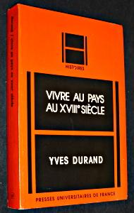 Bild des Verkufers fr Vivre au pays au XVIIIe sicle zum Verkauf von Abraxas-libris