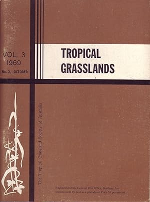 Seller image for Tropical Grasslands: Vol 3. 1969, No. 2, October for sale by Mr Pickwick's Fine Old Books
