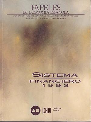 PAPELES DE ECONOMIA ESPAÑOLA, nº 54