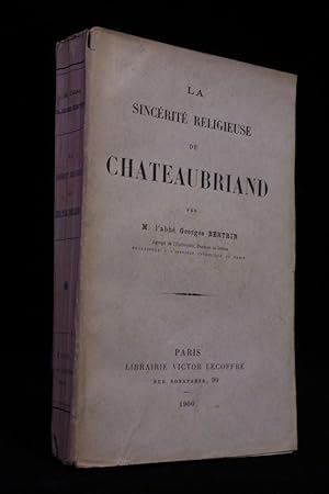 Seller image for La sincrit religieuse de Chateaubriand for sale by Librairie Le Feu Follet