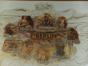 Bild des Verkufers fr Berlin / Brandenburg - 2 Kunstbltter von Charles Wilp, Eigenhndig signiert vom Knstler und von Manfred Stolpe, datiert 14. 6. 1994. zum Verkauf von Antiquariat Carl Wegner