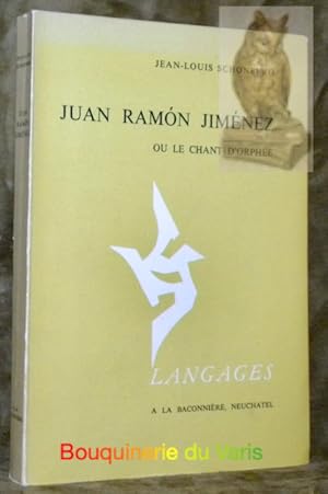 Immagine del venditore per Juan Ramon Jimenez ou le chant d'Orphe. Prface de Jean Camp. Collection Langages. venduto da Bouquinerie du Varis