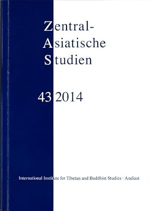 Seller image for Zentralasiatische Studien 43 (2014) for sale by Prof. Schuh Securities GmbH