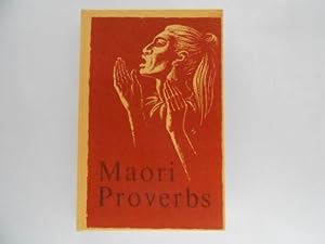 Bild des Verkufers fr Maori Proverbs zum Verkauf von Lindenlea Books