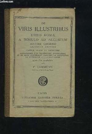 Bild des Verkufers fr DE VIRIS ILLUSTRIBUS - URBIS ROMAE A ROMULO AD AUGUSTUM AUCTOTR LGOMOND. zum Verkauf von Le-Livre