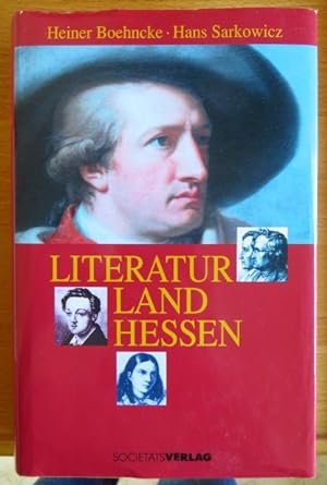 Bild des Verkufers fr Literaturland Hessen. zum Verkauf von Antiquariat Blschke